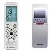 General TOSHIBA WC-C1PE, WC-H2UE, WH-H2UE, WH-W3UE - luxurious backlit remote control