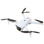 Dron D6 PRO kamera LED luči aplikacija svetlo siva