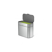 simplehuman CW1645 4 litrski kuhinjski zabojnik za kompost in zelene odpadke, nerjaveče
