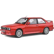 Kolekcionarski model SOLIDO Suvremeni: Automobili - BMW E30 M3 (Red) (1986)