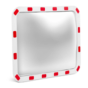 Prometno ogledalo - 60 x 80 x 8 cm - 130° - pravokutno