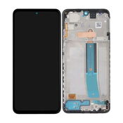 Xiaomi Redmi Note 11, 11S, Poco M4 Pro 4G - LCD zaslon + steklo na dotik + okvir (Black) - 5600010K7S00, 5600010K7T00 Genuine Service Pack