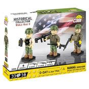 Cobi 3 figurice s dodacima D-DAY, 33 k, 3 f