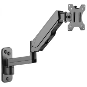 Wall Mounted Gas Spring Monitor Arm
