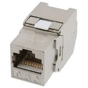 XtendLan Keystone vtičnica RJ45, snap-in, CAT6, STP, namestitev brez orodja