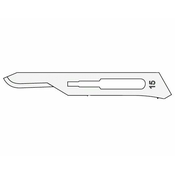 Skalpelno rezilo Surgeon Carbon Steel – št. 15