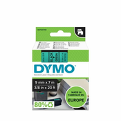 DYMO Trak za tiskanje nalepk D1, širina 9mm/7m, zelen 40919