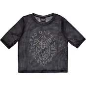 Bad Omens Moth Skull Charcoal Grey L Ženske Majica