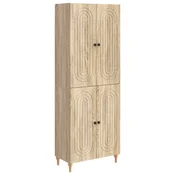 vidaXL Set omar 2 pcs 66 x 34,5 x 90 cm Inženirski les