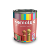 Premaz za drvo i metal KEMOLUX 0.75L - L419 crni mat