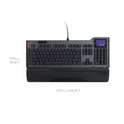 Žična igralna tipkovnica Turtle Beach Command KB5 - črna (PC)