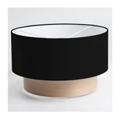 Univerzalni abažur KERIA premera 50 cm črna/rjava
