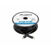 Lanberg CA-HDMI-30FB-0500-BK HDMI kabel 50 m HDMI Tip A (Standard) Crno