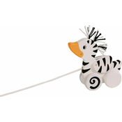 Goki Lesena vlečna račka zebra