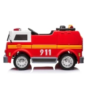 Akumulatorsko gasilsko vozilo za otroke Pilot LL911 rdeča