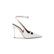Kurt Geiger London salonarji usnjeni Buckle Point Court White