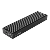 Orico Orico NVME M.2 diskovni ohišje, 10 Gbps, USB-A na USB-C + USB-C na USB-C (črno)