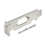 Adapter slot DB9 prazen LowProfile Delock
