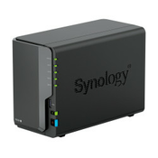 Synology DiskStation DS224+, NAS, Stolno racunalo, Intel® Celeron®, J4125, Crno