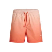 JACK & JONES Kratke kopalne hlače JPSTMAUI  korala / pastelno oranžna