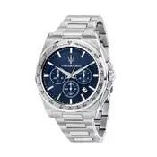 Ročna ura Maserati Velocita Chronograph R8873652014 Srebrna