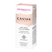 Dermacol Caviar Energy lifting krema za učvrstitev Anti-Aging Eye & Lip Cream 15 ml