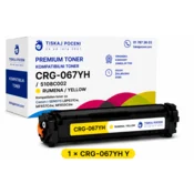 Kompatibilni toner za Canon CRG-067H Y 5103C002 – rumen, večja kapaciteta za Canon i-SENSYS LBP631Cw, LBP633Cdw, MF651Cw, MF655Cdw, MF657Cdw