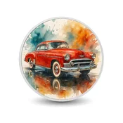 shumee Crimson Classic A Burst of Vintage Flame, srebrni kovanec, 1 oz