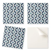 shumee Vinilne stenske ploščice za moderno notranjo dekoracijo z geometrijskim diamantnim vzorcem 9x30x30 cm