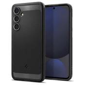 slomart Ovitek Spigen Rugged Armor za Samsung Galaxy S24 FE - črn