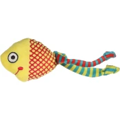 Igrača Raibo riba z mačjo meto 20cm Flamingo - Mačje igrače