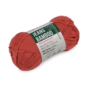 Bamboo Pletena preja Jeans 50 g - (142) terakota