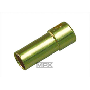 Konektor ženski zlati 2mm MPX 3 kos