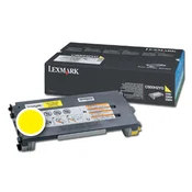 LEXMARK C500 (C500H2YG), originalni toner, žuti, 3000 stranica