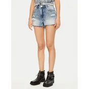 One Teaspoon Jeans kratke hlače Bowies 26723 Modra Regular Fit