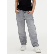 Calvin Klein Jeans Jeans hlače IG0IG02607 M Mornarsko modra Wide Leg