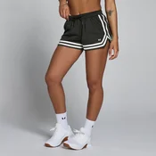 MP Womens Lift Contrast Mesh Shorts - Washed Black - L
