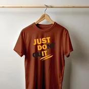 Camiseta Majica sa štampanim printom Cam 481, Muška, Terakota