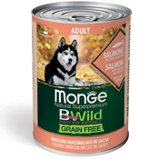Monge BWild Hrana Za Pse, Losos, Adult, 400g