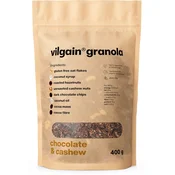 Granola –? pečeni kosmiči in oreščki v velikih hrustljavih skupkih, ročno pripravljeni v majhnih serijah za največjo svežino