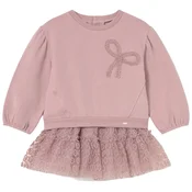 Mayoral Komplet jopica in krilo 2923 Roza Regular Fit