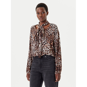HUGO Bluza Cunea-1 50546781 Rjava Oversize