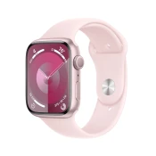 APPLE pametni sat Watch Series 9 Aluminium 45mm GPS (Sport Band, Light Pink S/M), Pink
