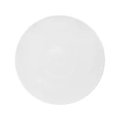 TOGNANA plitvi krožnik Silk, porcelan, bela, 27 cm