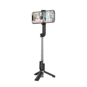 Borofone BY09 selfie tripod stojalo za snemanje in slikanje selfie posnetkov 75 cm - črn