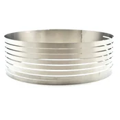 Nastavljiv nerjaveči rezalnik torte 24-29cm 54411