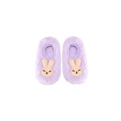 Penti Nogavice PENTI Mädchen-Hausschuhsocken mit Hasenmuster sivka