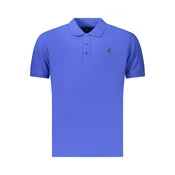 Moška polo majica s kratkimi rokavi, modra