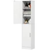Homestar Kopalniška omarica 40x35x180 cm Bela