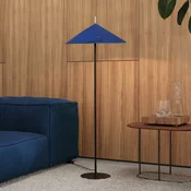 OSRAM Stojna svetilka Decor Flip, modra, filc, E14, nastavljiva - Dnevna soba/jedilnica - Kovina